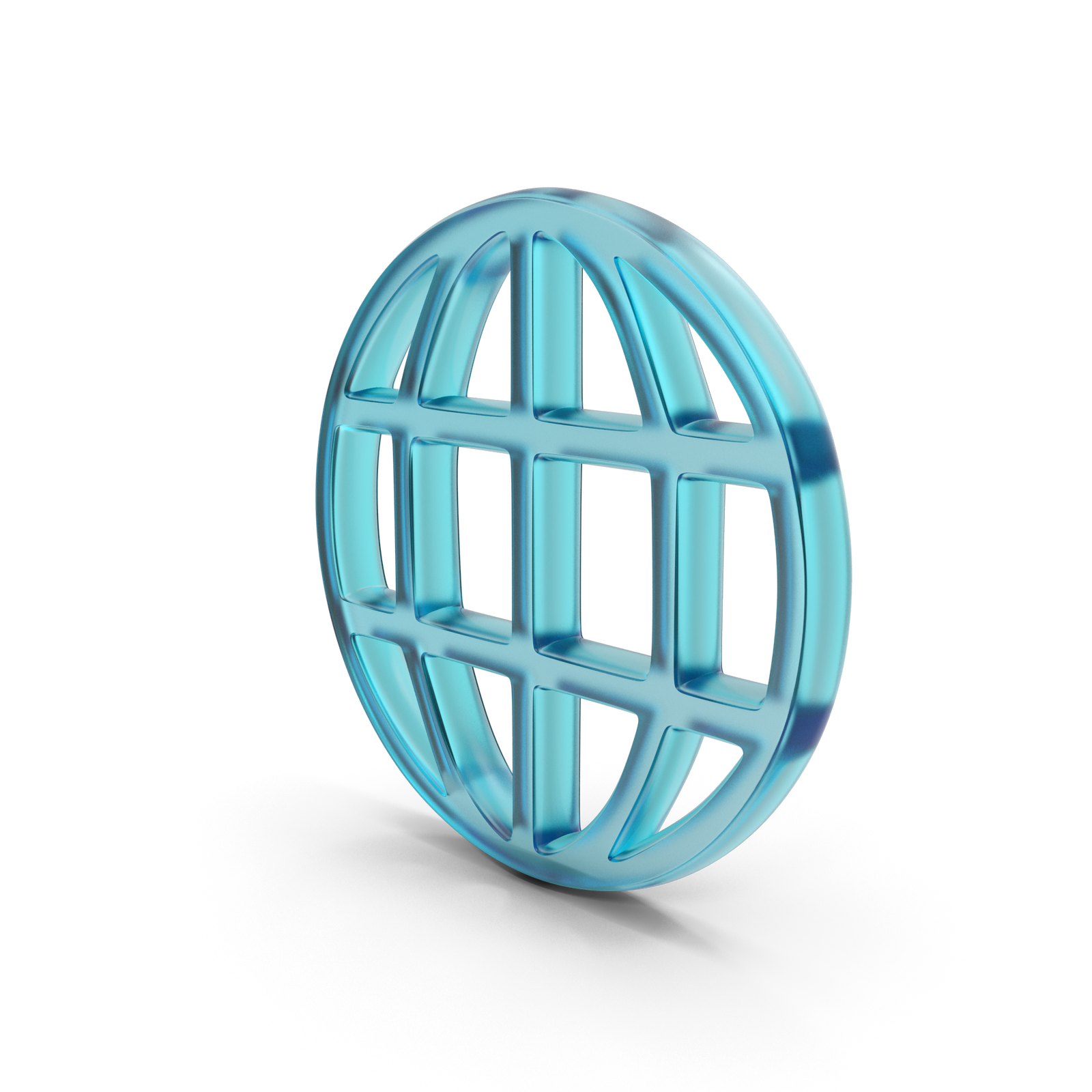 Glass Globe Outline Symbol.H03.2k