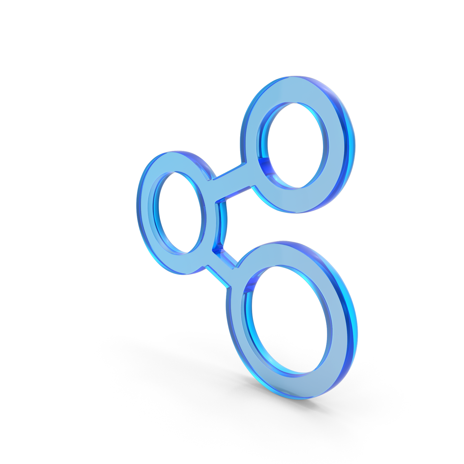 Glass Share Outline Icon.H03.2k