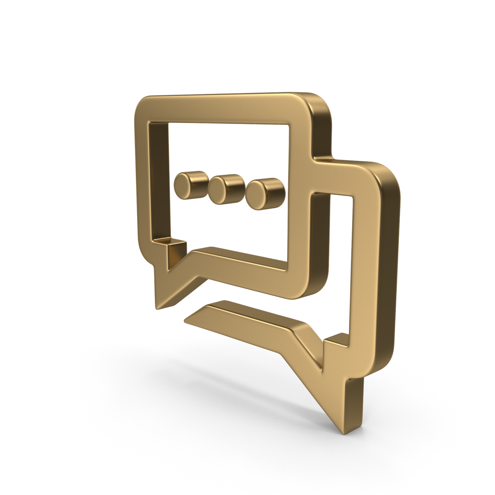 Gold Messages Symbol.H03.2k