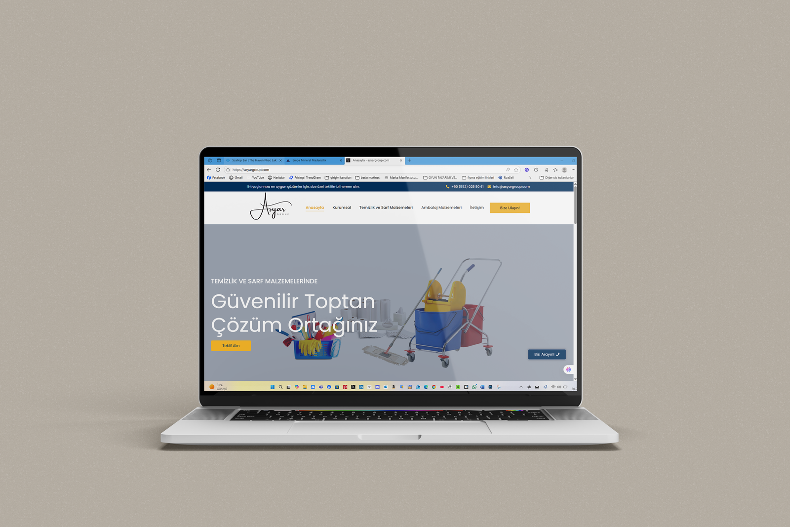 asyar group websitesi